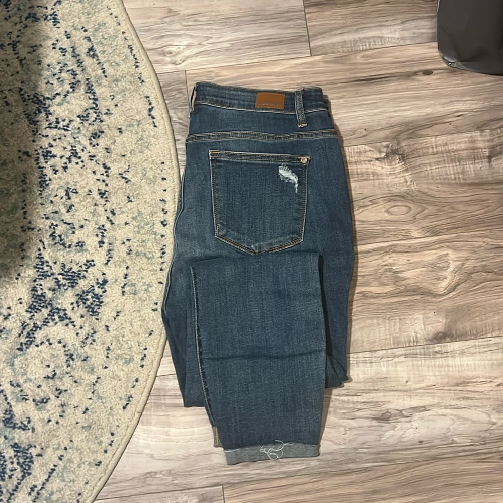 Judy Blue Button Gly Skinny Fit Jeans - Size 15/32
